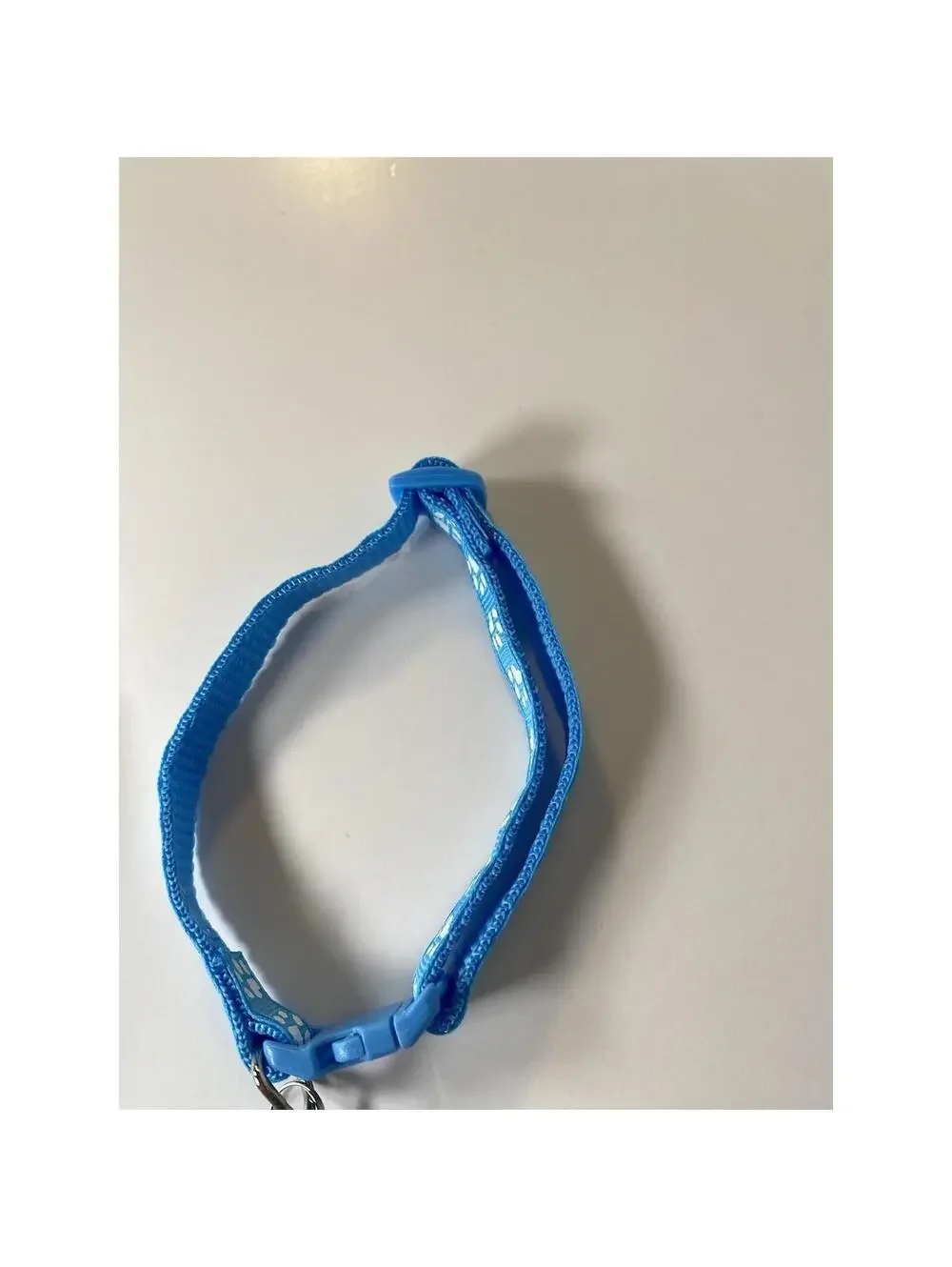 Baby Blue Pet Collar for Cats/Small Dogs, Brand New with Jingle Bell, Adjustable